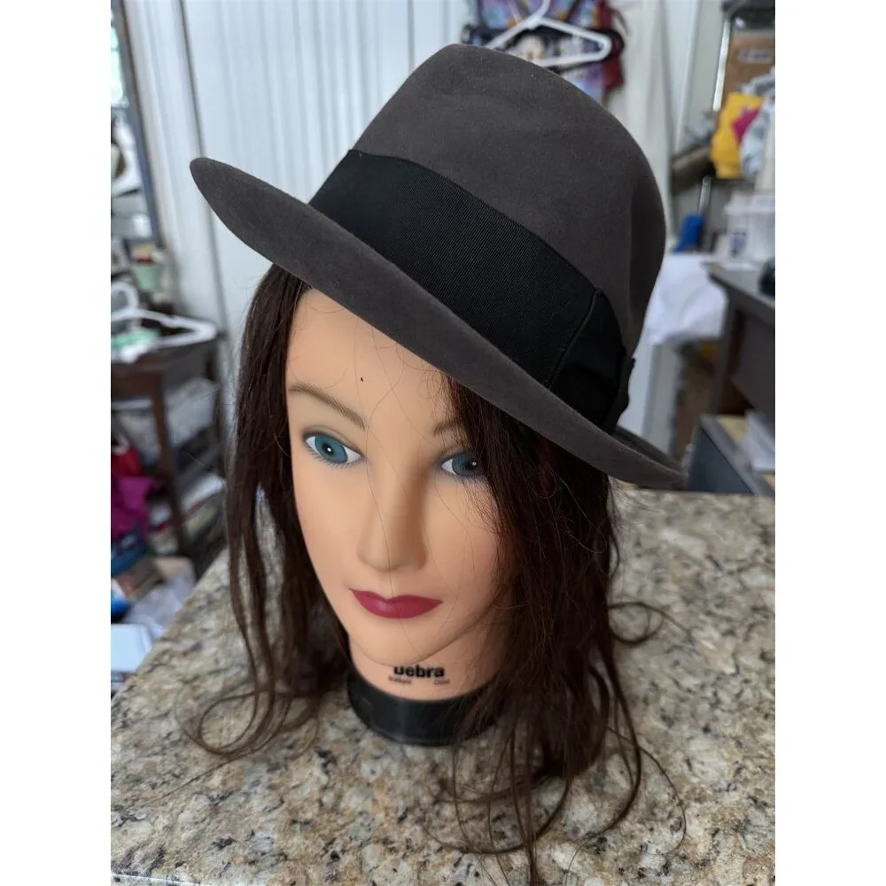 Vintage Men's Knox New York Fedora Hat Felt Hat Corporation Of America